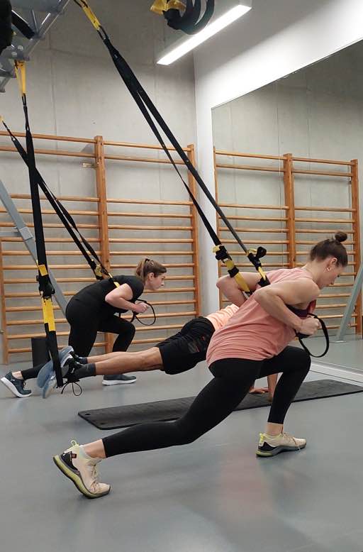 Ein Bild des Wellway Sports Kurs Angebots für TRX Kraft- und Funktionstraining